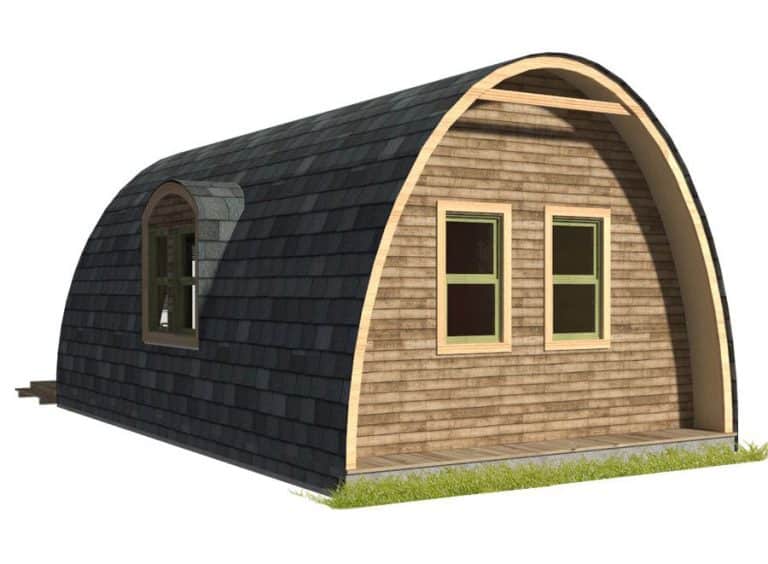 The Aria Pod House Floor Plan by Pin Up Houses Titan Tiny Homes